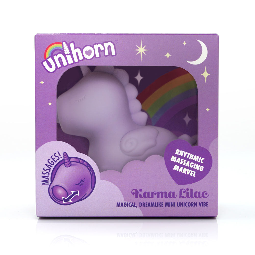 Unihorn - Karma Lilac - Lilac USB Rechargeable Flicking Stimulator Creative Conceptions